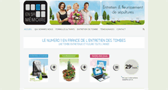 Desktop Screenshot of en-sa-memoire.fr